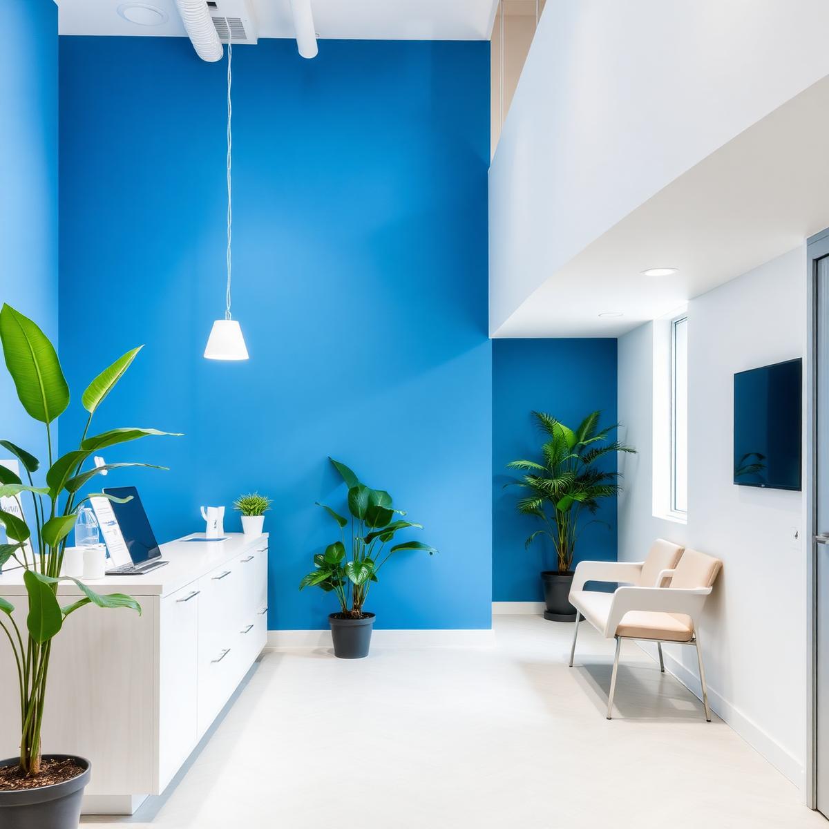 Modern BrightSmile dental clinic interior