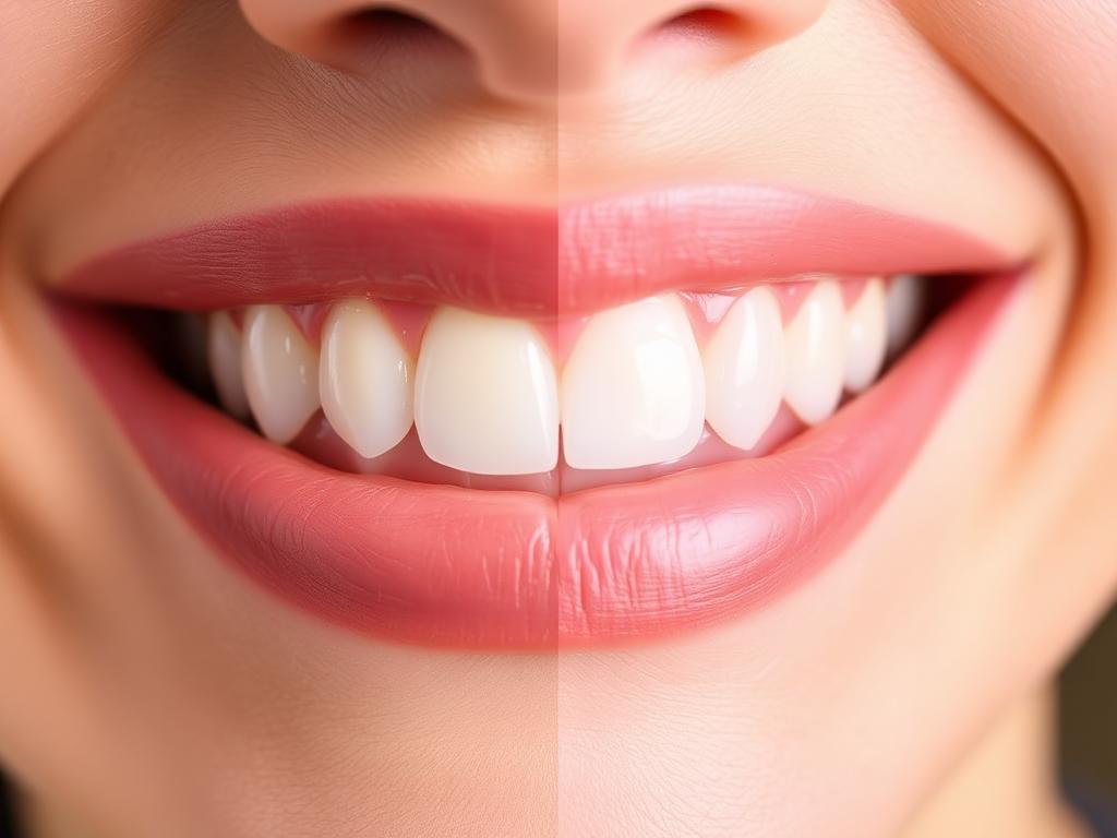 Veneers before and after